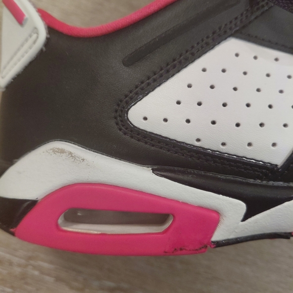 Kids Jordan's. Pink, black, white. Youth size 6.5. - Picture 6 of 8